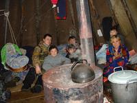 в чуме в чуме